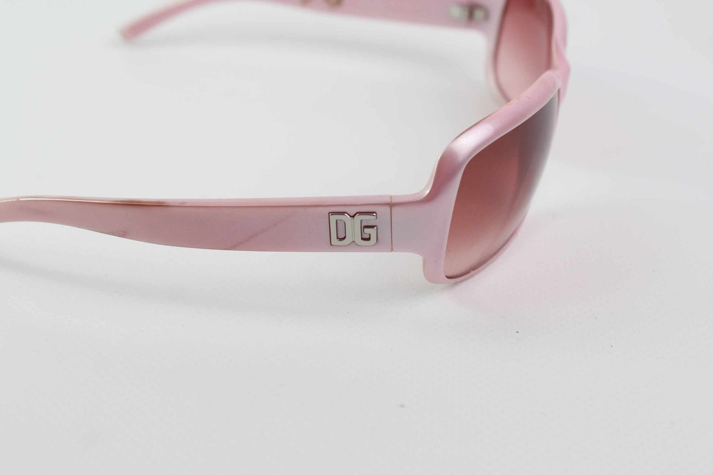 Dolce Gabbana Shades Pink with logo detail, onesize, condition 8/10.