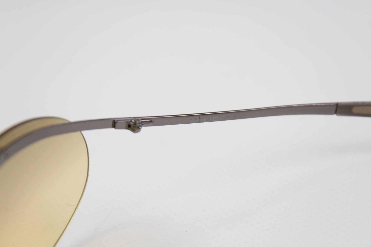Side view of POLICE Shades in onesize with minor imperfections.