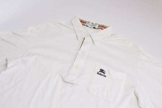BURBERRY‘S Polo Shirt White
