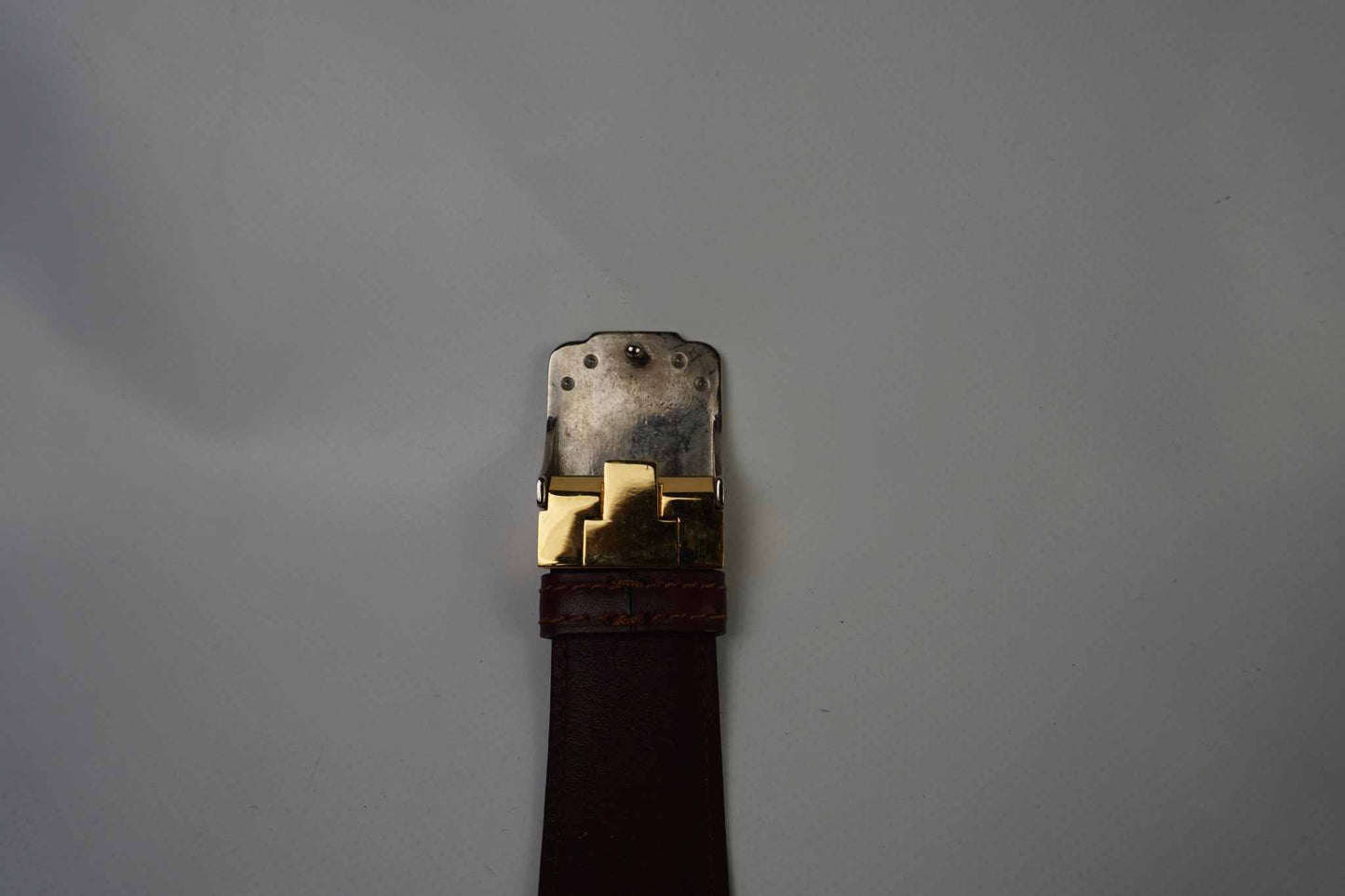 CARTIER Bordeaux Leather Belt | LAYZSSHOP | Cartier Vintage