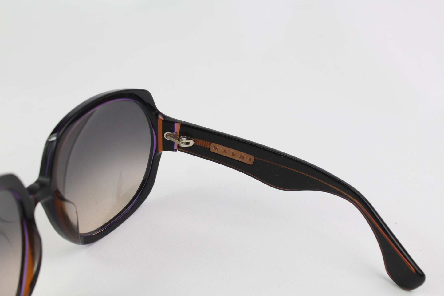Black MARNI Shades sunglasses with gradient lenses, one size fits all.