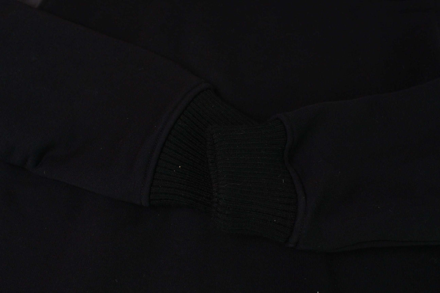 GmbH Jacket Black Aw21 fleece nylon detail.