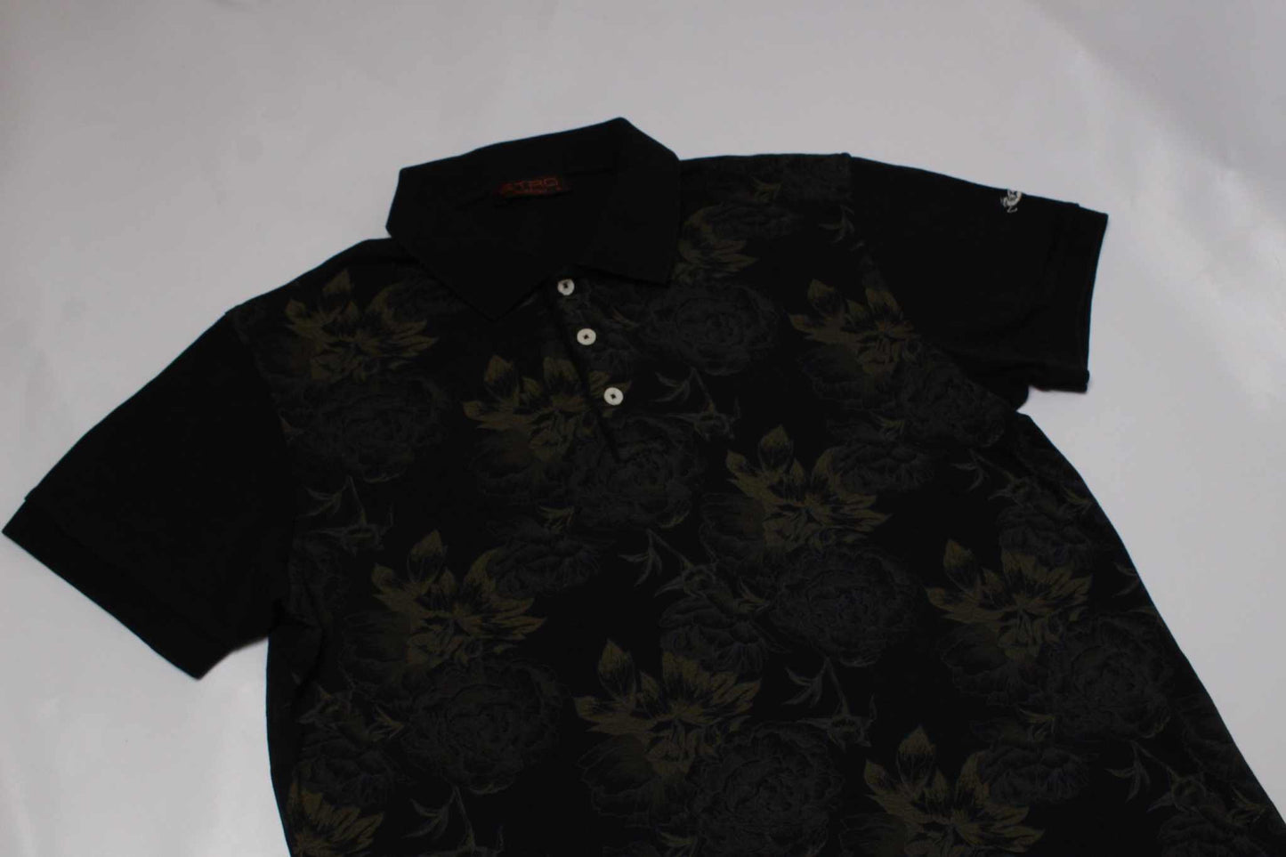 ETRO "Flower" Polo Black | LAYZSSHOP | Etro