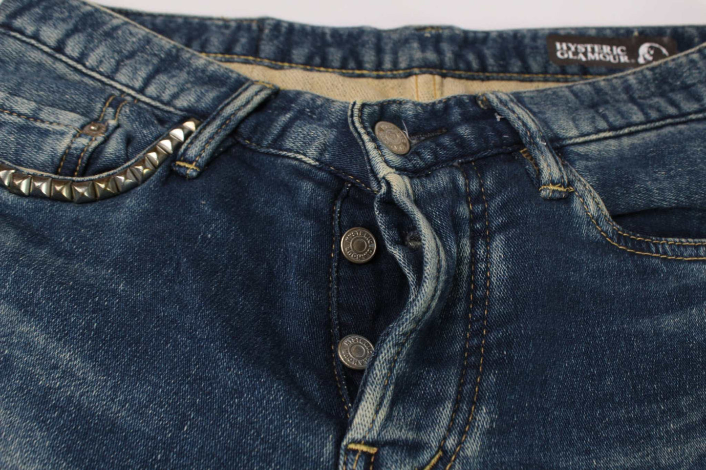 HYSTERIC GLAMOUR Denim Jeans BlueHYSTERIC GLAMOUR Denim Jeans Blue | LAYZSSHOP | Hysteric Glamour