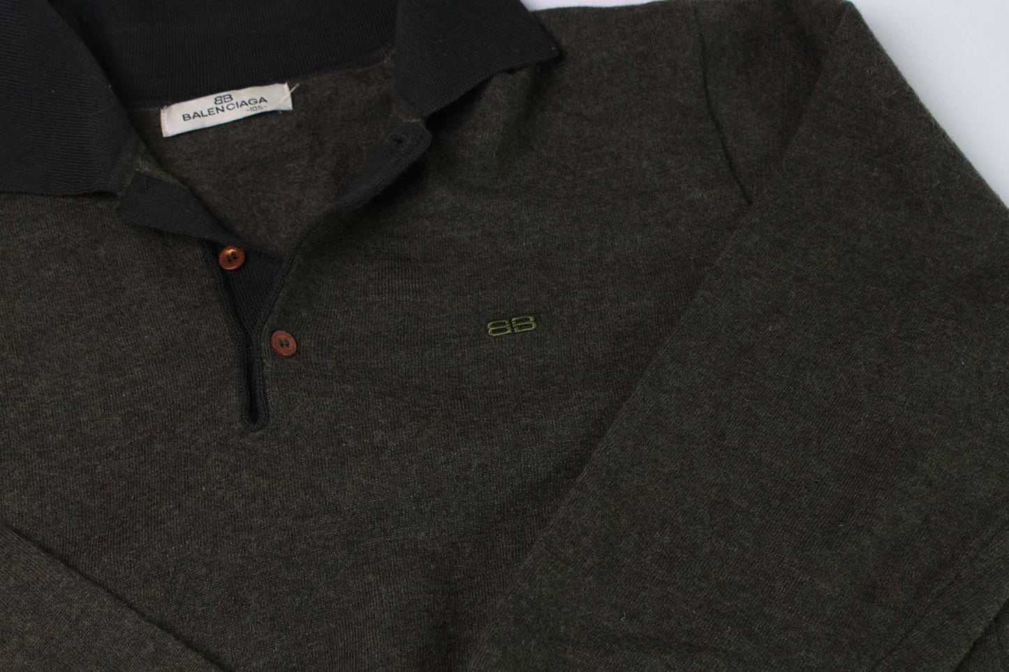 BALENCIAGA Woolsweater GreenBALENCIAGA Woolsweater Green | LAYZSSHOP | Balenciaga