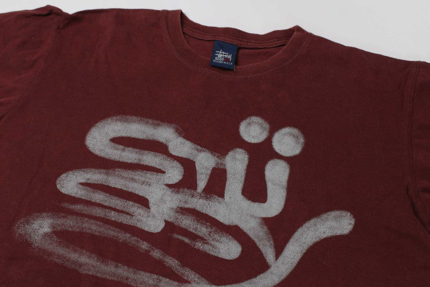 STÜSSY Graffiti Tee BrickSTÜSSY Graffiti Tee Brick | LAYZSSHOP | Stüssy