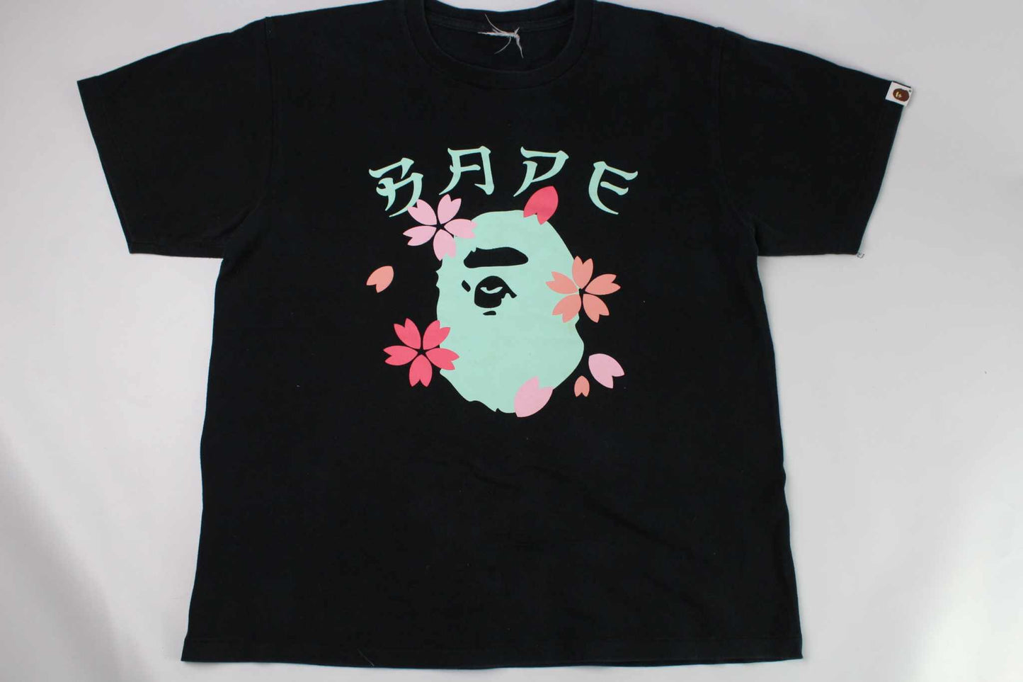 BAPE Sakura Tee Black SS19BAPE Sakura Tee Black SS19 | LAYZSSHOP | Bape