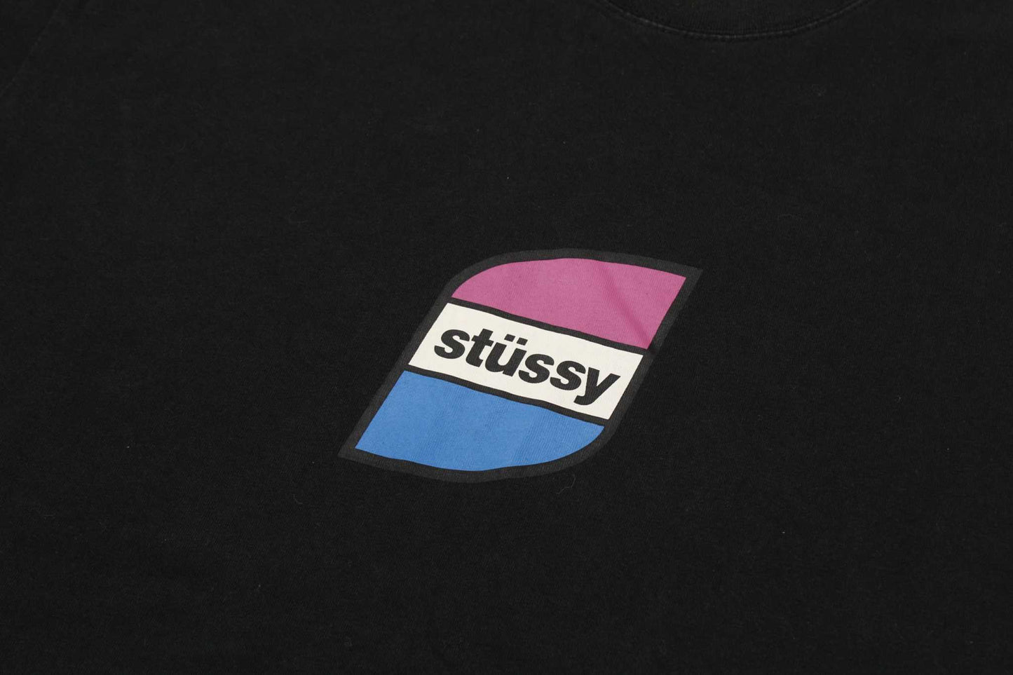 STÜSSY Stripes Pigment Black 90‘STÜSSY Stripes Pigment Black 90‘s | LAYZSSHOP | Stüssy