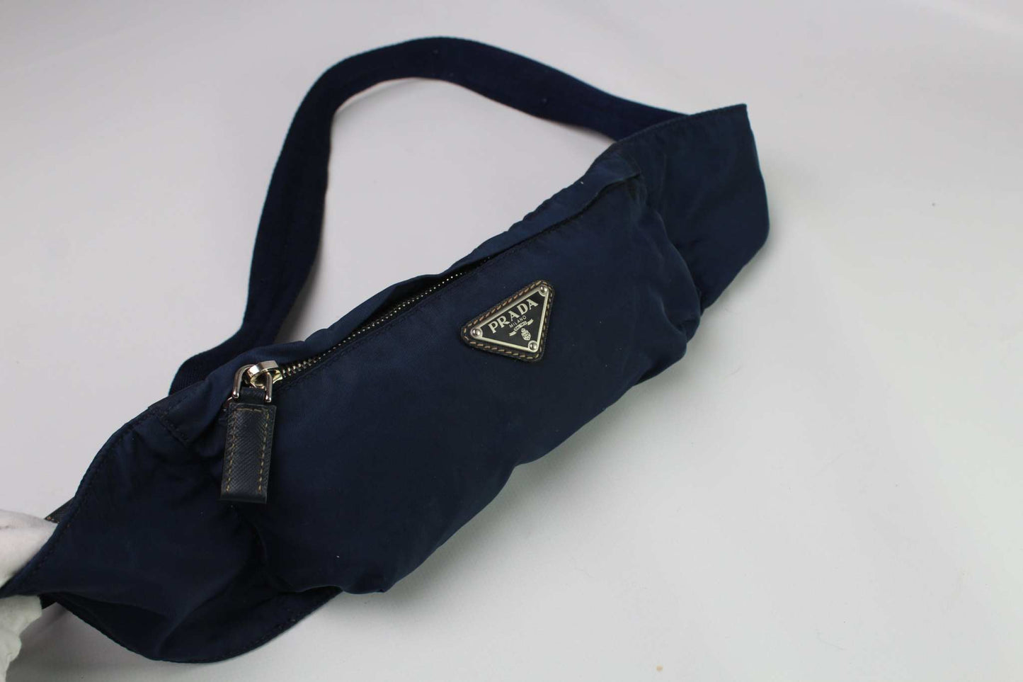 PRADA Waistbag Blue | LAYZSSHOP | Prada Vintage