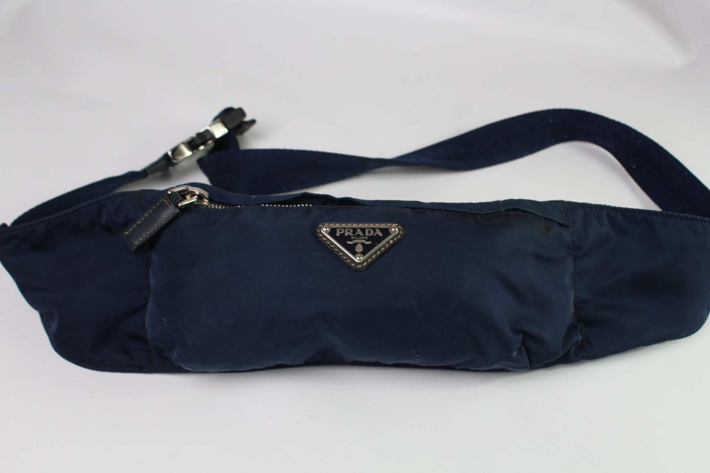 PRADA Waistbag Blue | LAYZSSHOP | Prada Vintage
