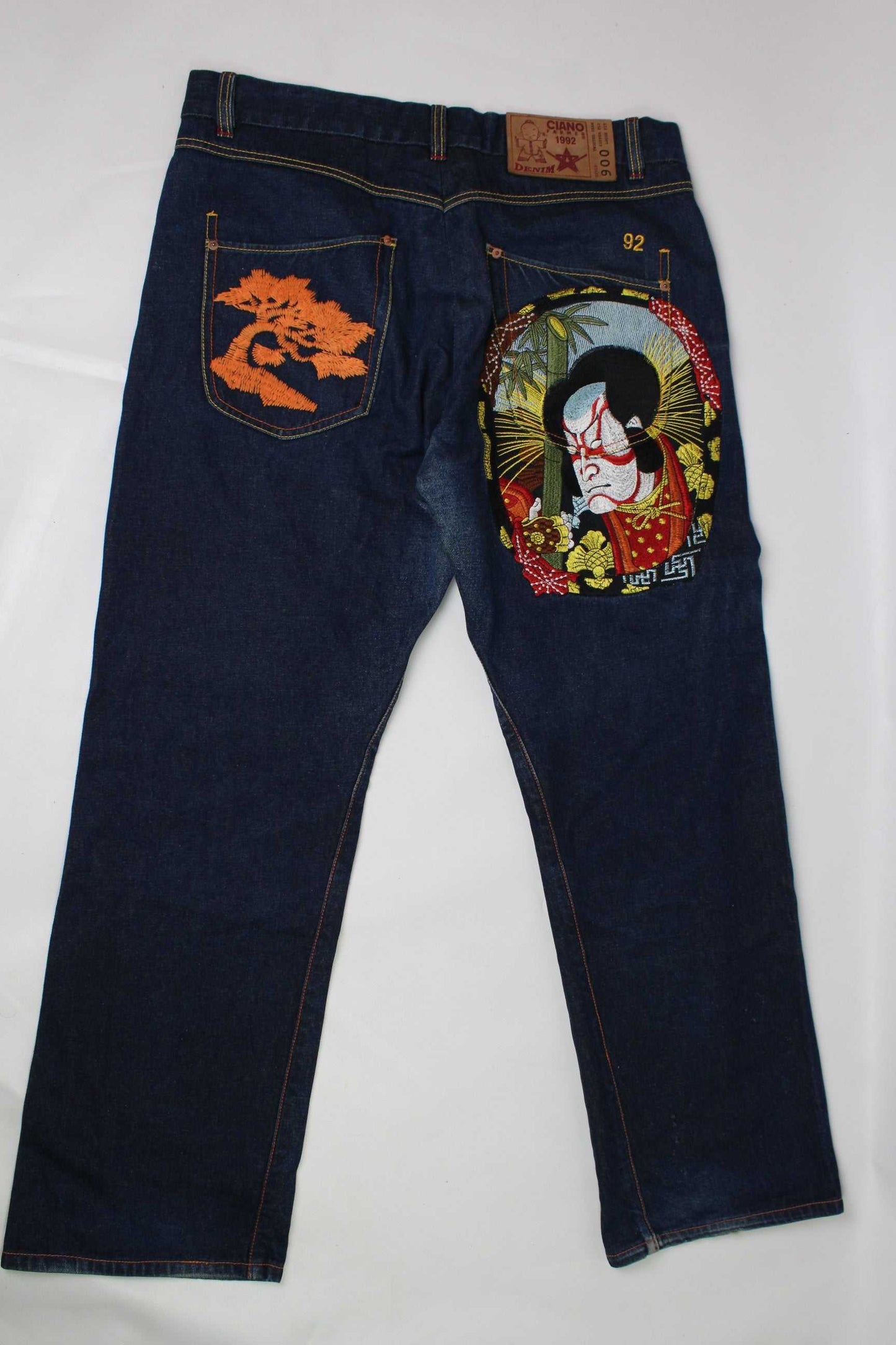 CIANO DENIM Japanese Embroidery JeansCIANO DENIM Japanese Embroidery Jeans | LAYZSSHOP | Ciano Denim