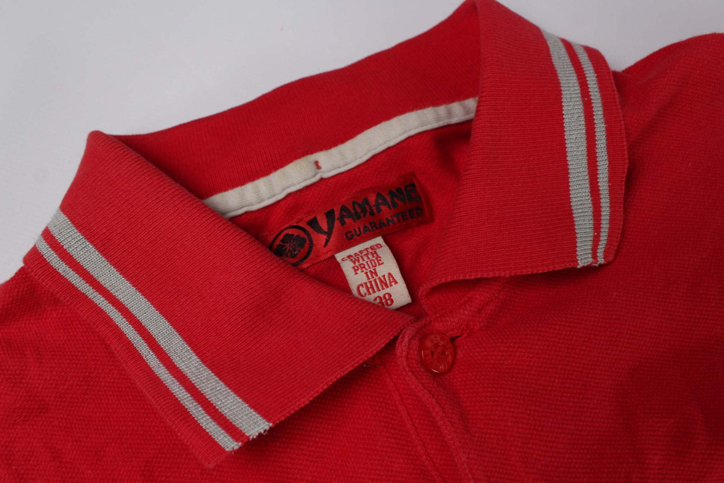 EVISU Polo Red in size M, 100% cotton, red color, condition 8/10.