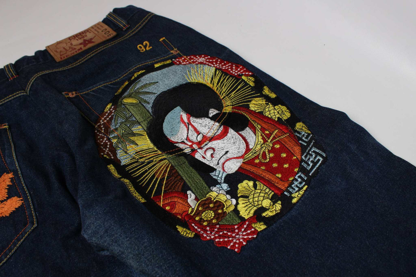 CIANO DENIM Japanese Embroidery JeansCIANO DENIM Japanese Embroidery Jeans | LAYZSSHOP | Ciano Denim