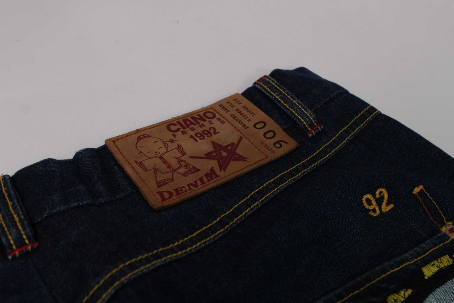 CIANO DENIM Japanese Embroidery JeansCIANO DENIM Japanese Embroidery Jeans | LAYZSSHOP | Ciano Denim