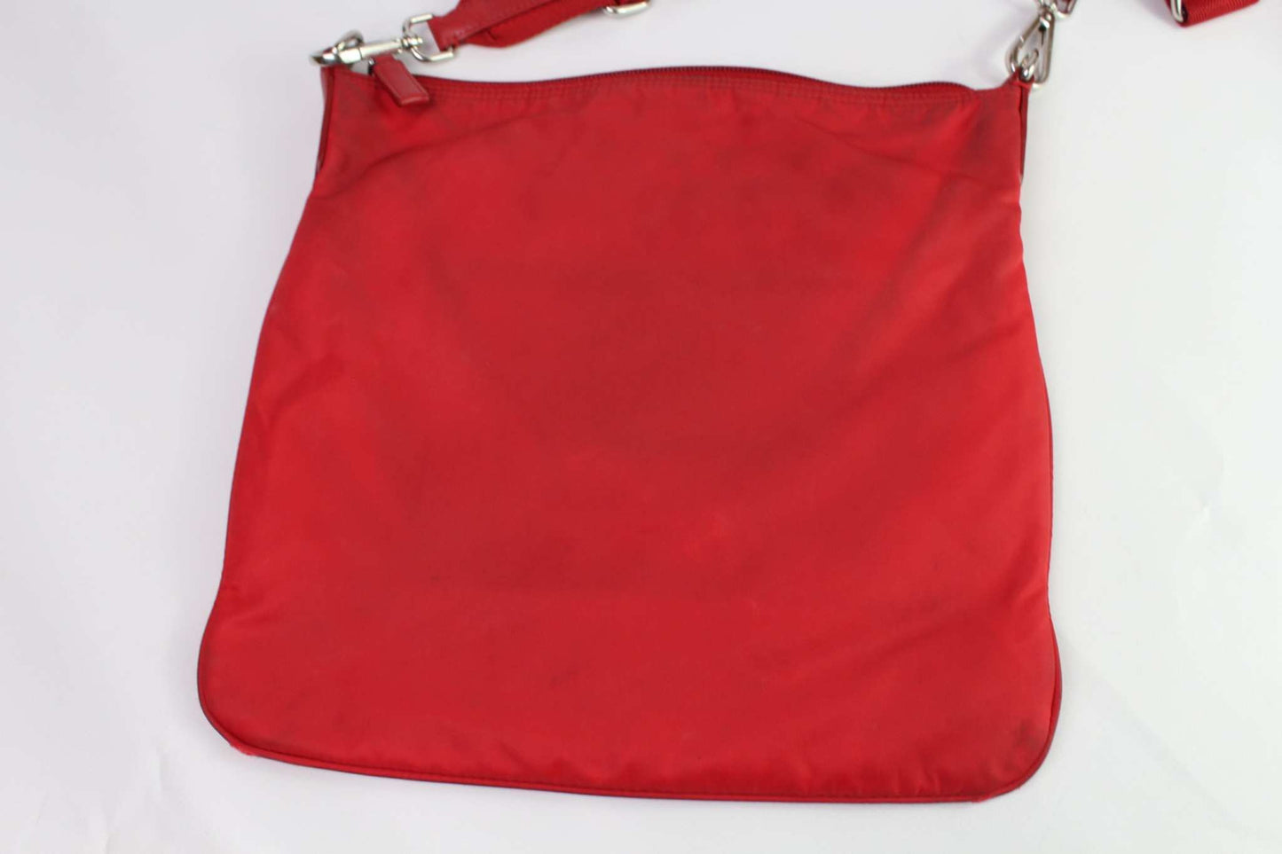 PRADA Slingbag Red Nylon with Zipper