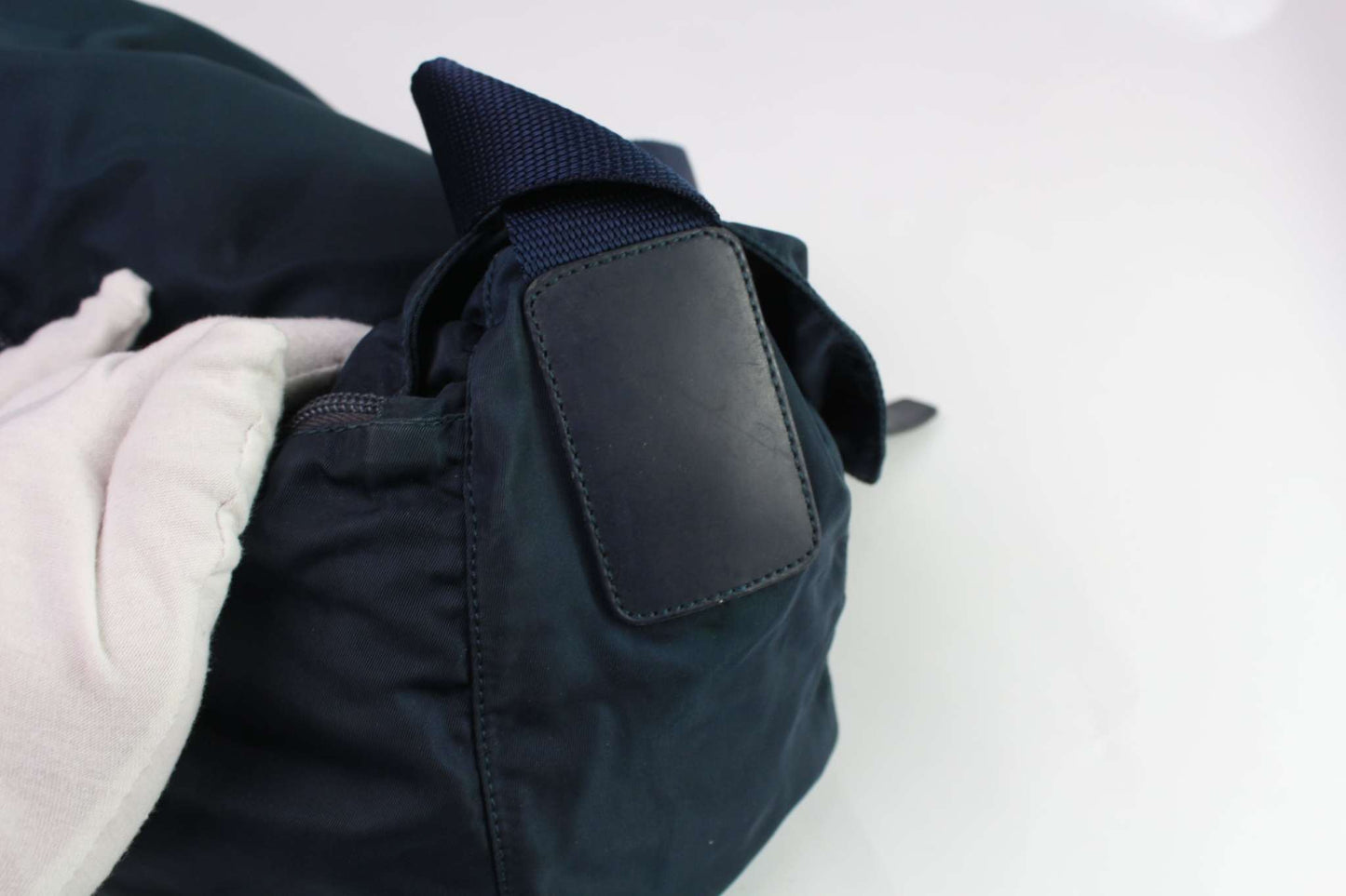 PRADA Messenger Bag Double Strap BluePRADA Messenger Bag Double Strap Blue | LAYZSSHOP | Prada