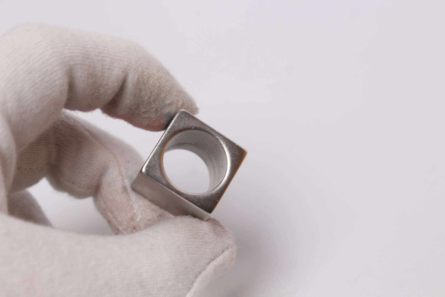COCO CHANEL Silver Ring CC | LAYZSSHOP | Chanel Vintage