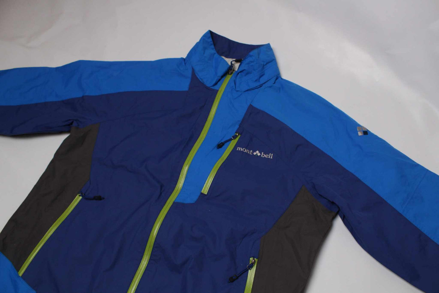 MONT BELL Blue Rainjacket | LAYZSSHOP | Mont Bell