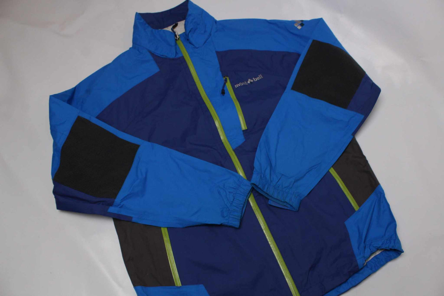 MONT BELL Blue Rainjacket | LAYZSSHOP | Mont Bell