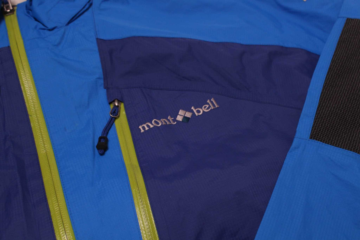 MONT BELL Blue Rainjacket | LAYZSSHOP | Mont Bell
