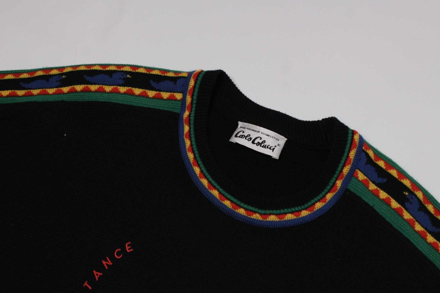 CARLO COLUCCI Sweater Darkblue | LAYZSSHOP | Carlo Colucci