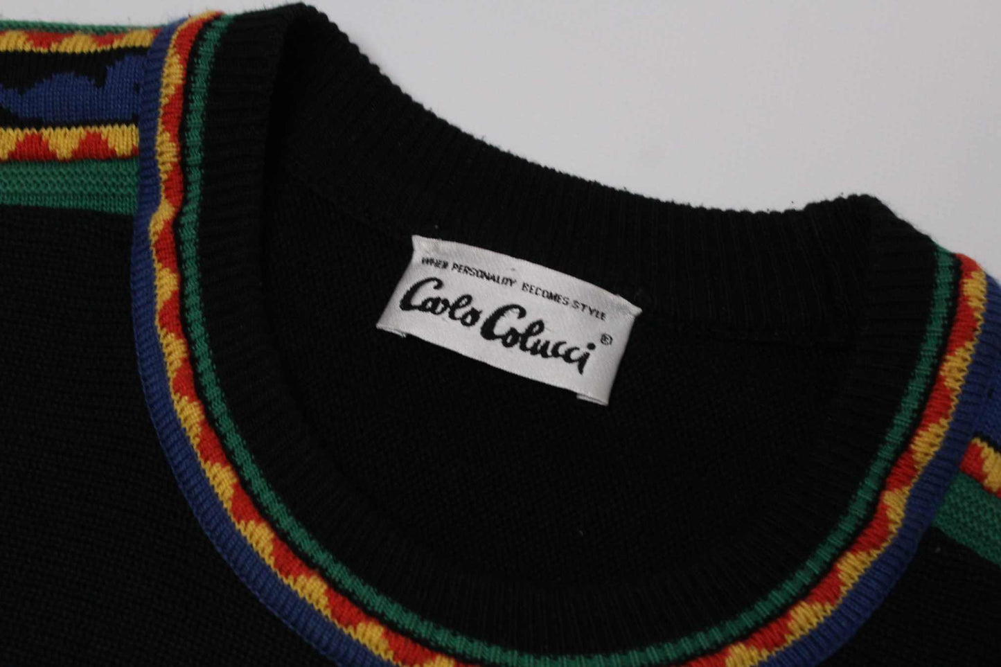 CARLO COLUCCI Sweater Darkblue | LAYZSSHOP | Carlo Colucci
