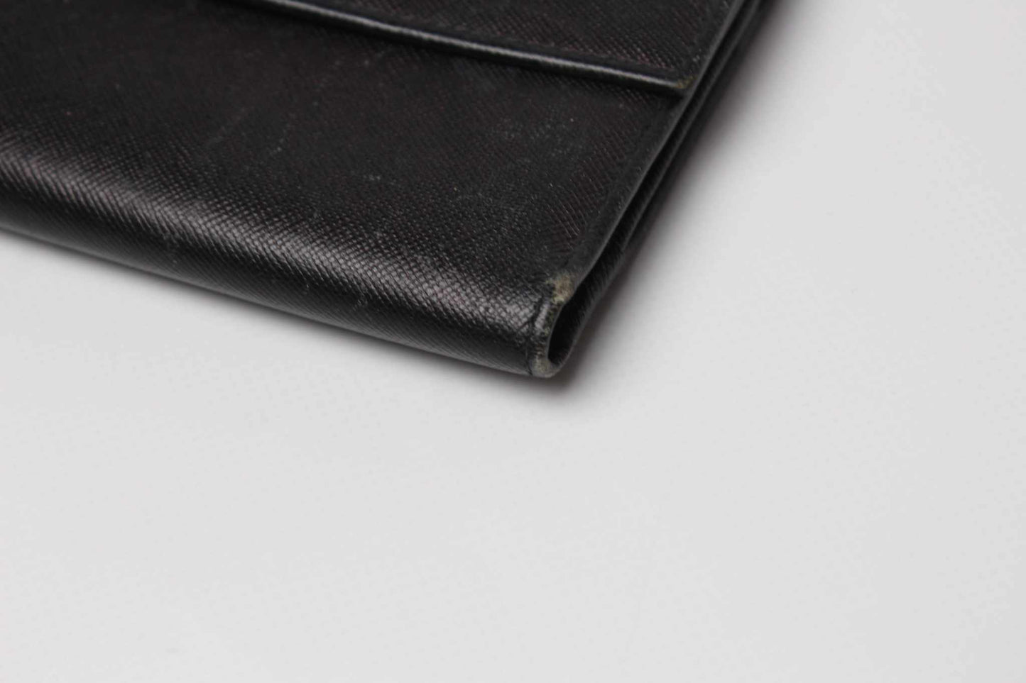 PRADA Leather Wallet Black | LAYZSSHOP | Prada