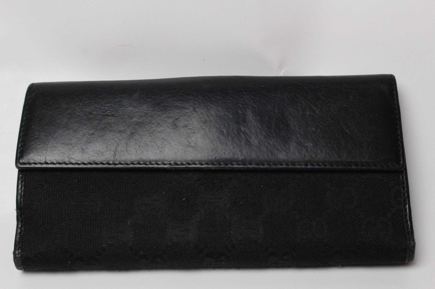 GUCCI Longwallet Black Goldheart | LAYZSSHOP | Gucci