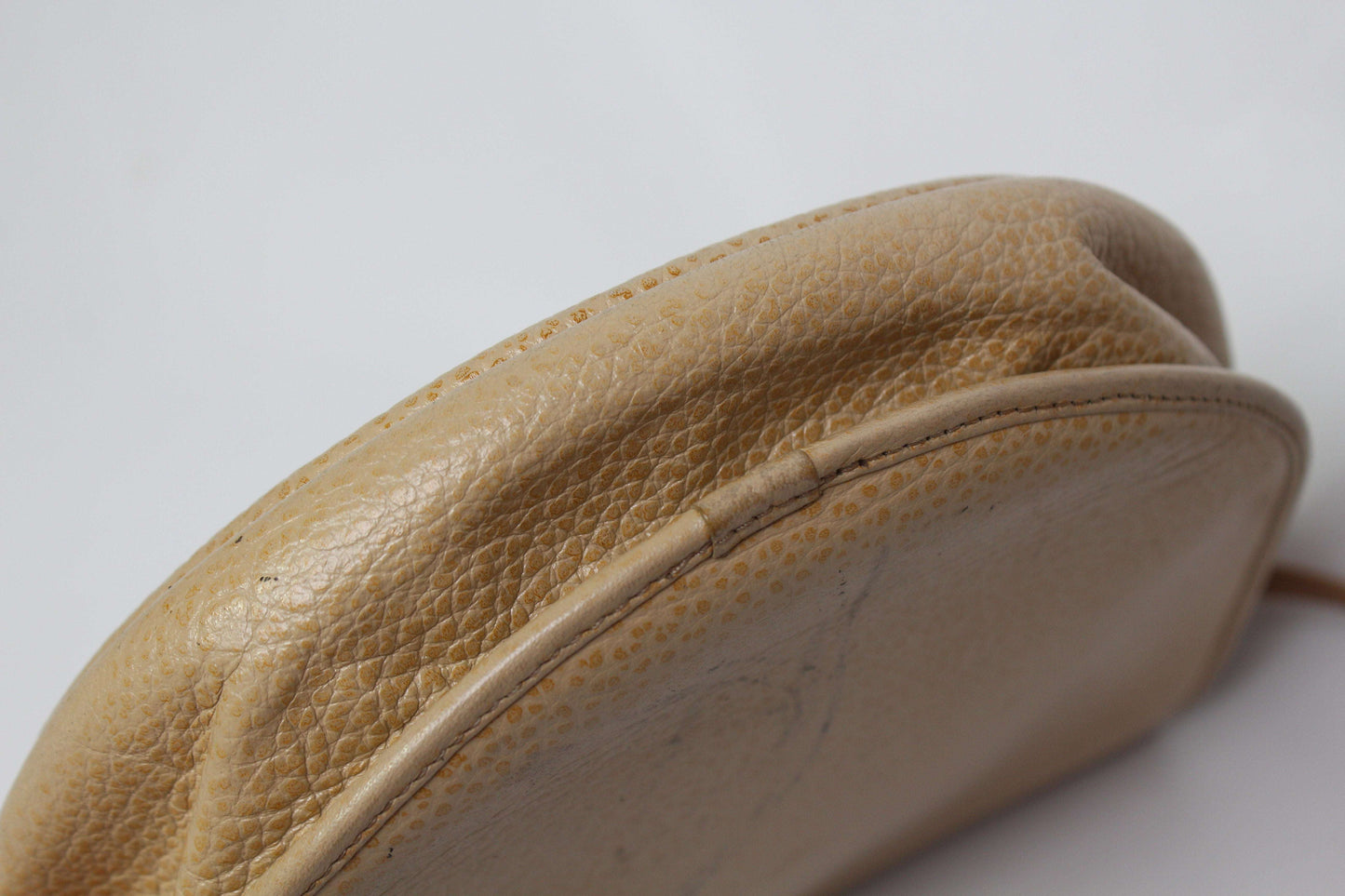 DIOR Sidebag Beige in leather, size 15x15 cm, condition 8/10.