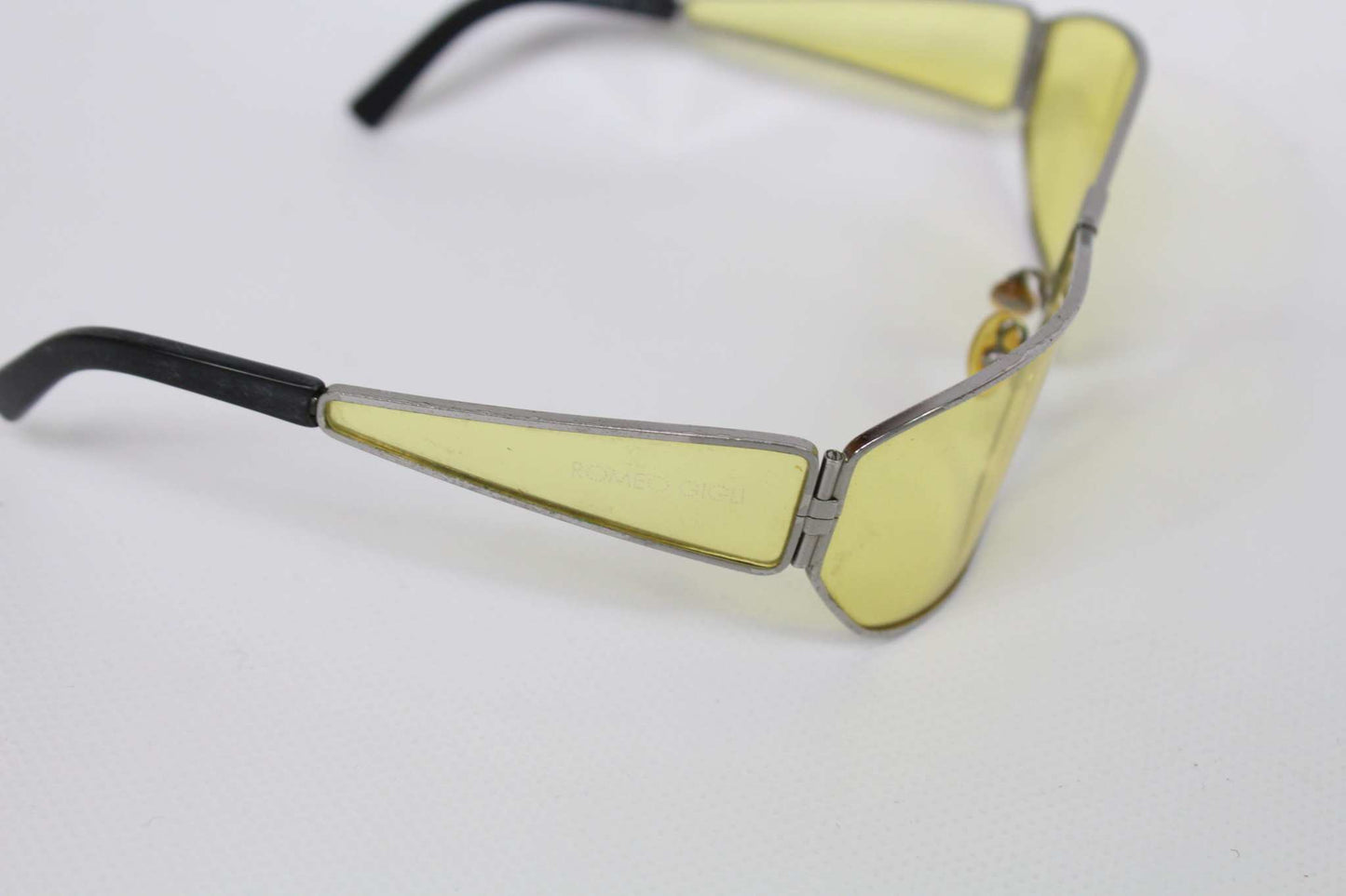 ROMEO GIGLI Shades Yellow 1992, rare vintage sunglasses.