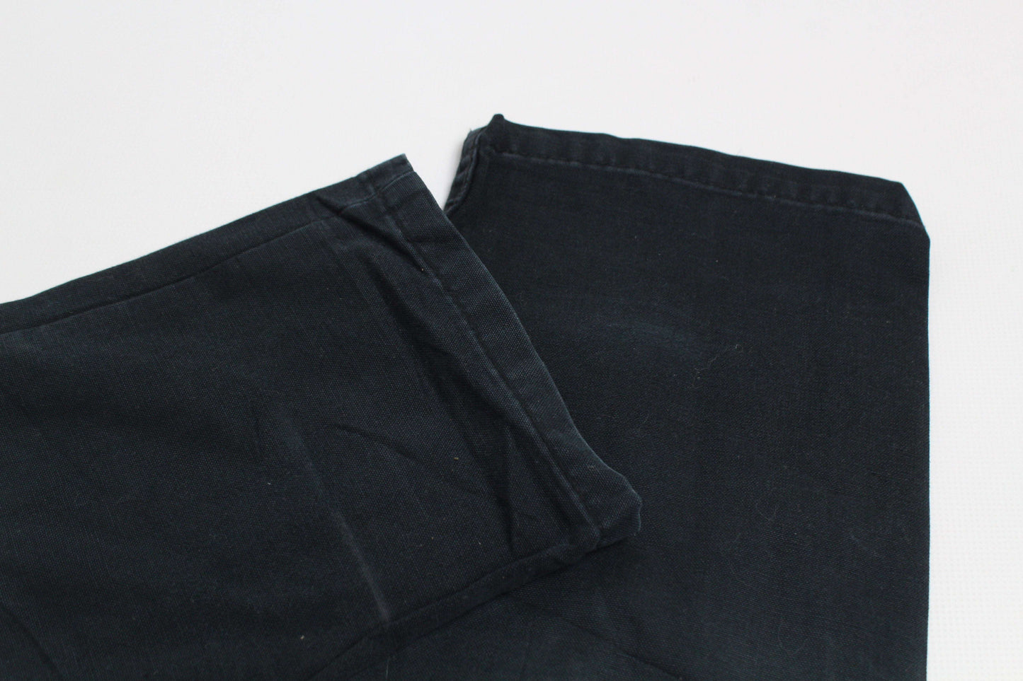 Dark blue BIG TRAIN Embroidery Pants made of cotton.