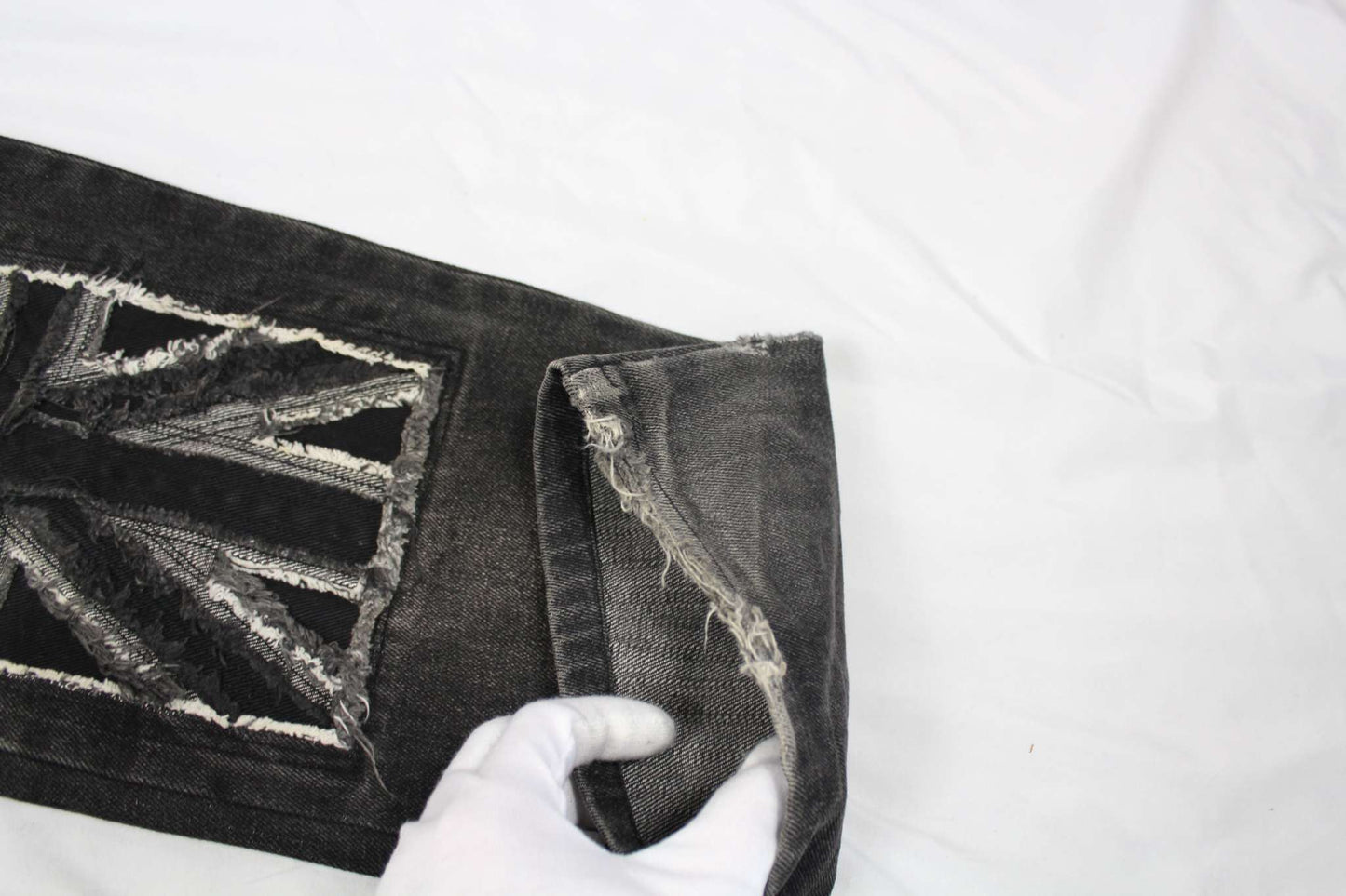 In The Attic Black Denim Jeans - Hose