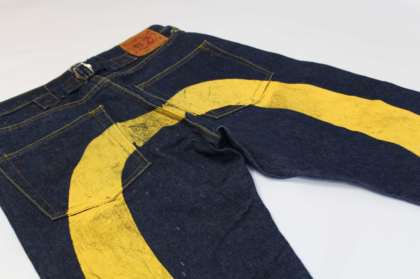 Evisu Denim Jeans Yellow DaicockEvisu Denim Jeans Yellow Daicock | LAYZSSHOP | Evisu