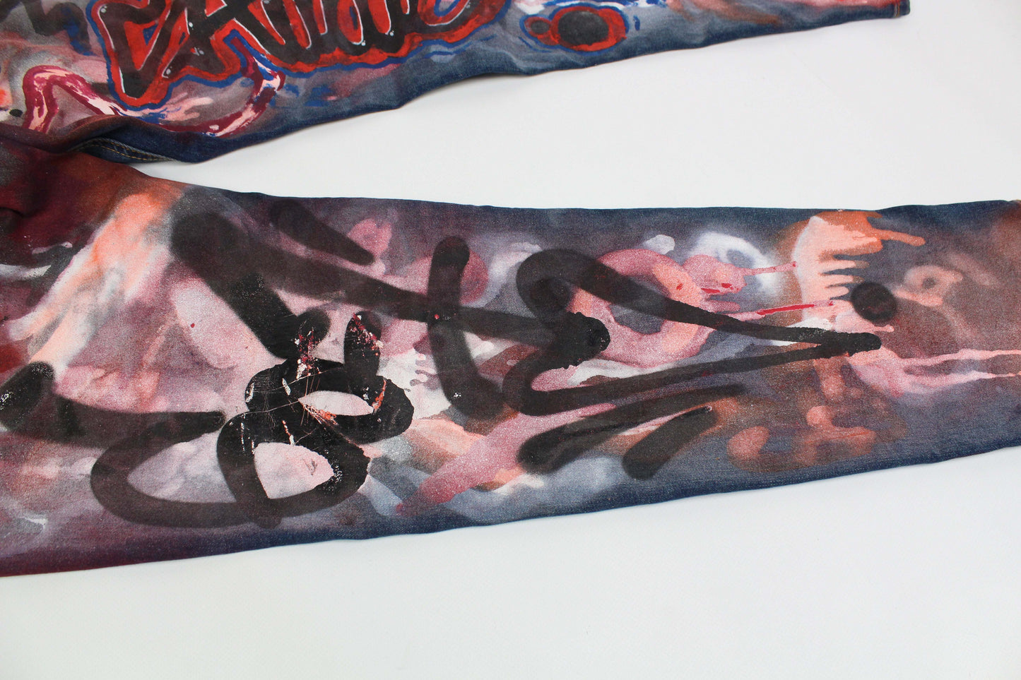 Denim Hand Painted Custom - Hose