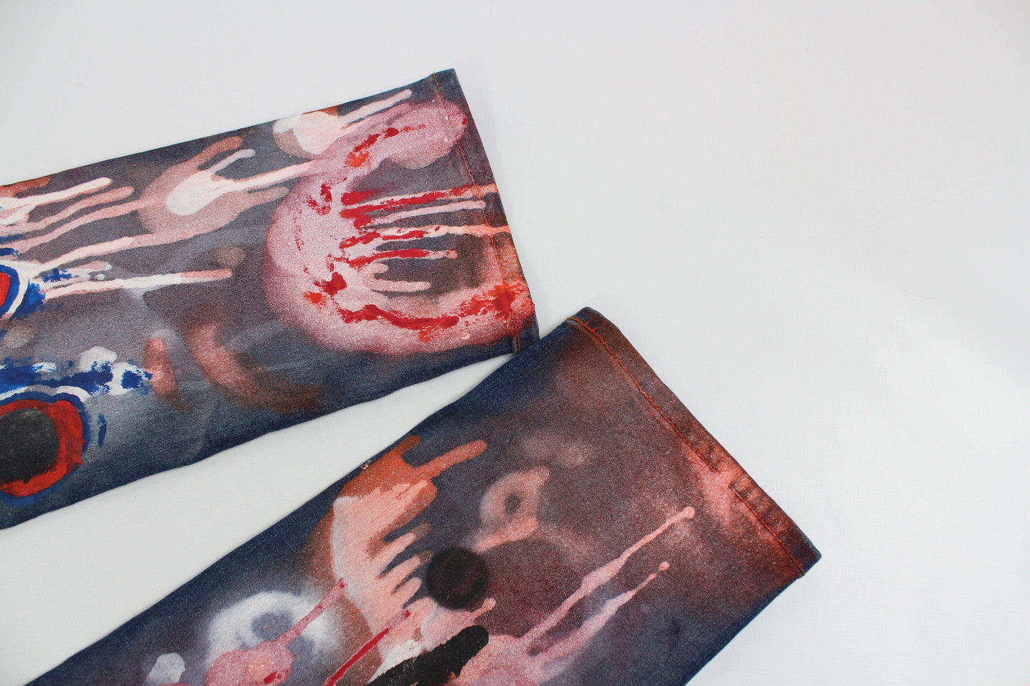 Denim Hand Painted Custom - Hose
