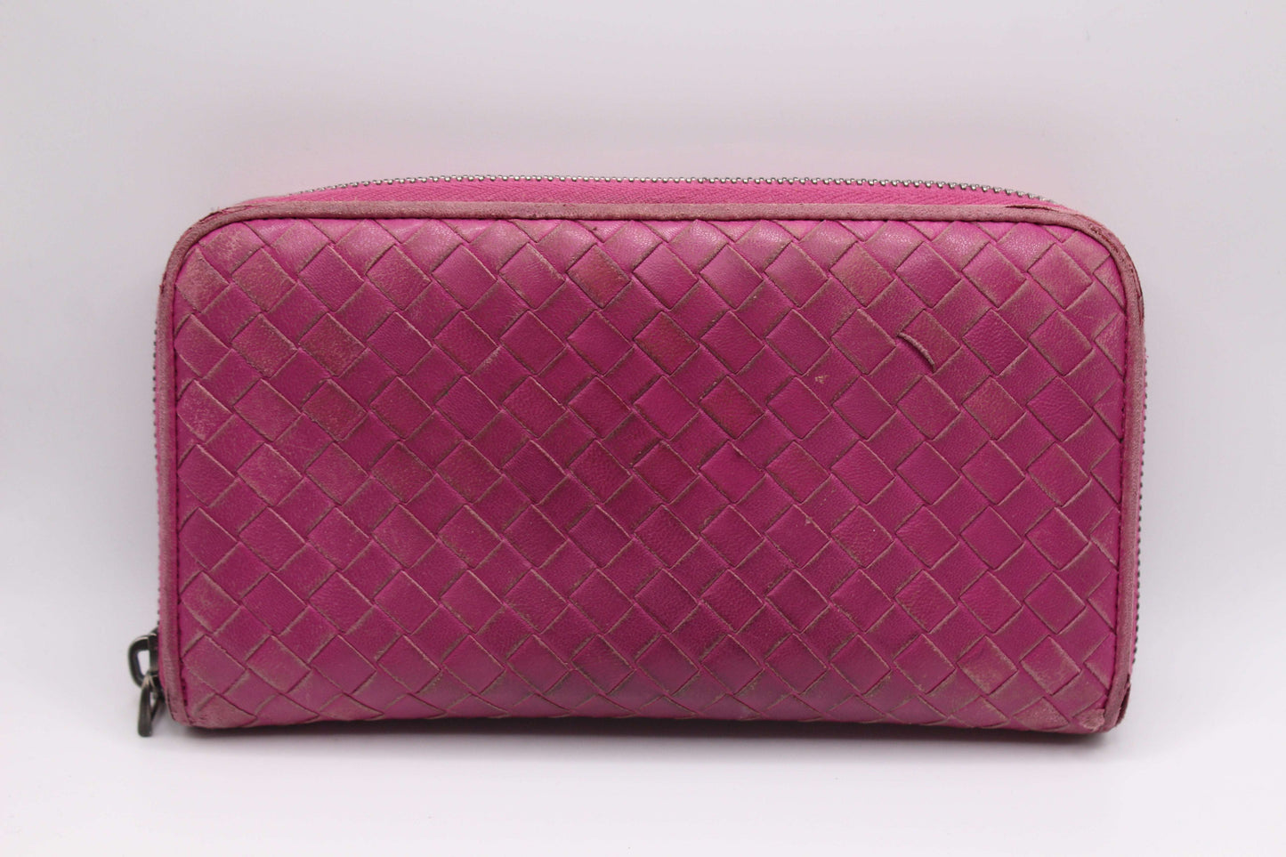 Bottega Veneta Long Wallet Pink - Portmonee