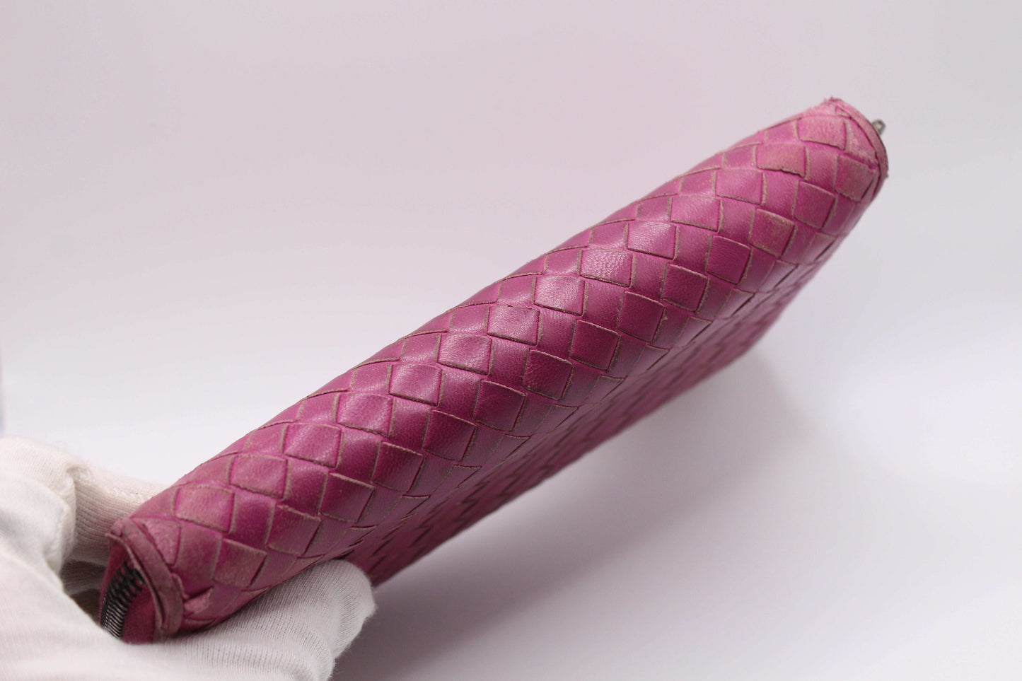 Bottega Veneta Long Wallet Pink - Portmonee