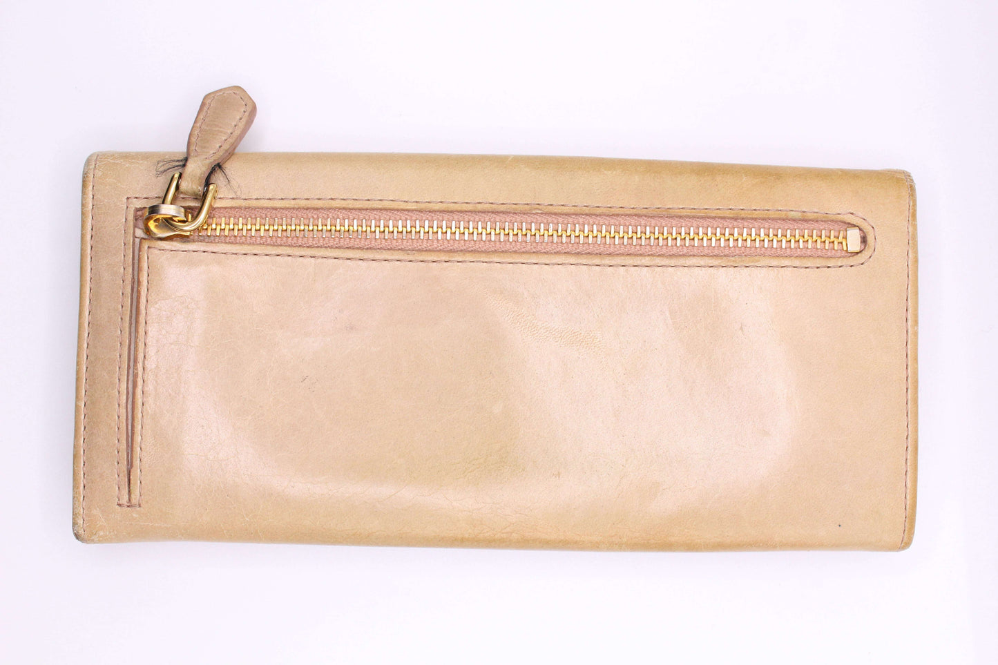 PRADA Longwallet Beige - Portmonee