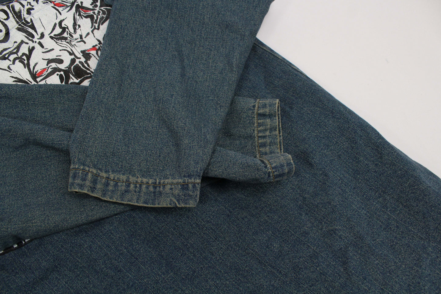 Hand Painted Custom Jeansjacket 1/1 | LAYZSSHOP | Vintage Vintage