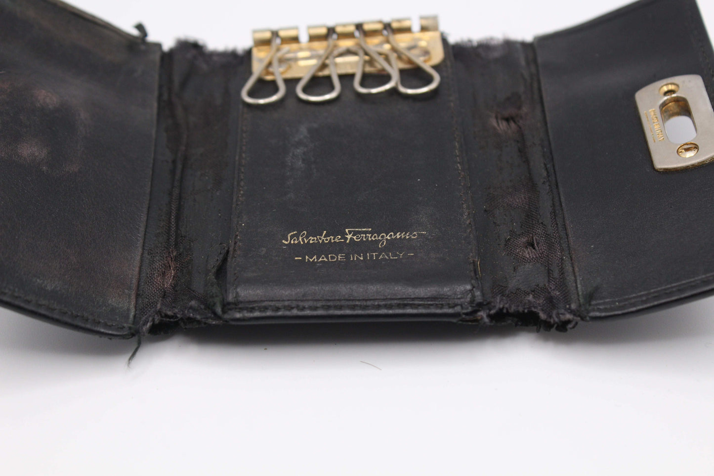 SALVATORE FERRAGAMO Keyholder Black - Keyholder