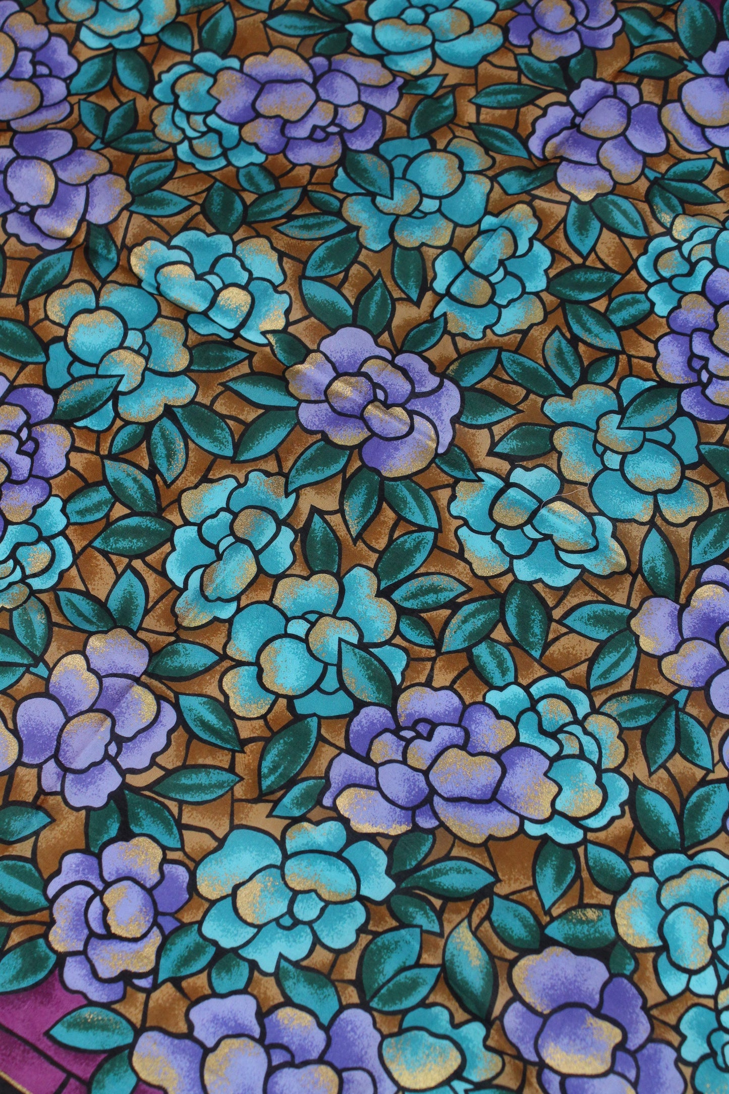 MILA SCHÖN Scarf Green/Blue - Bandana