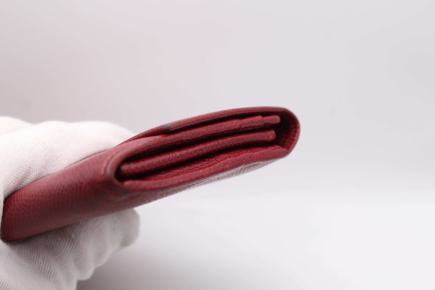 BVLGARI Longwallet Bordeaux - Portmonee