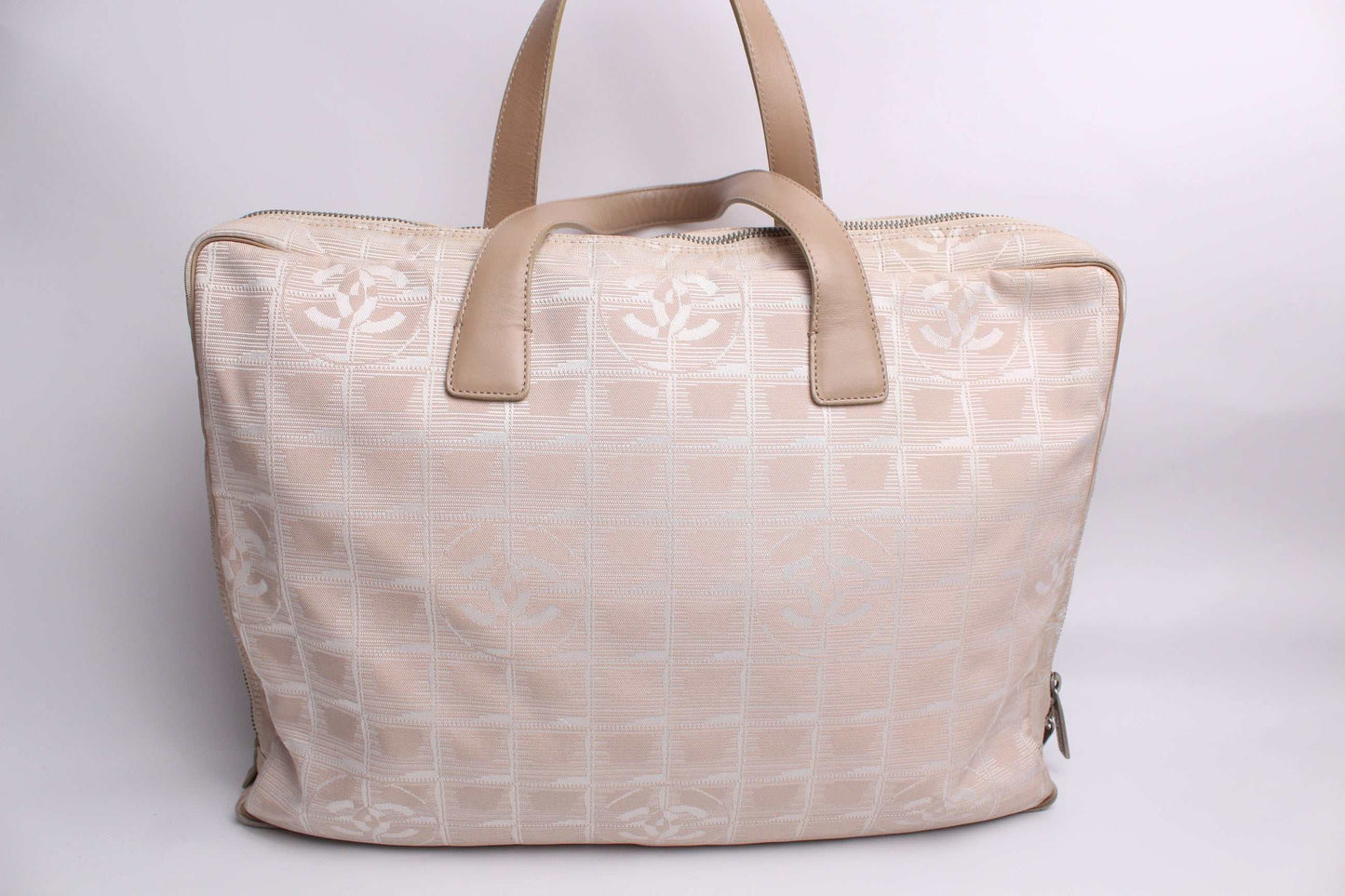 CHANEL Handbag Beige CC | LAYZSSHOP | Chanel Vintage