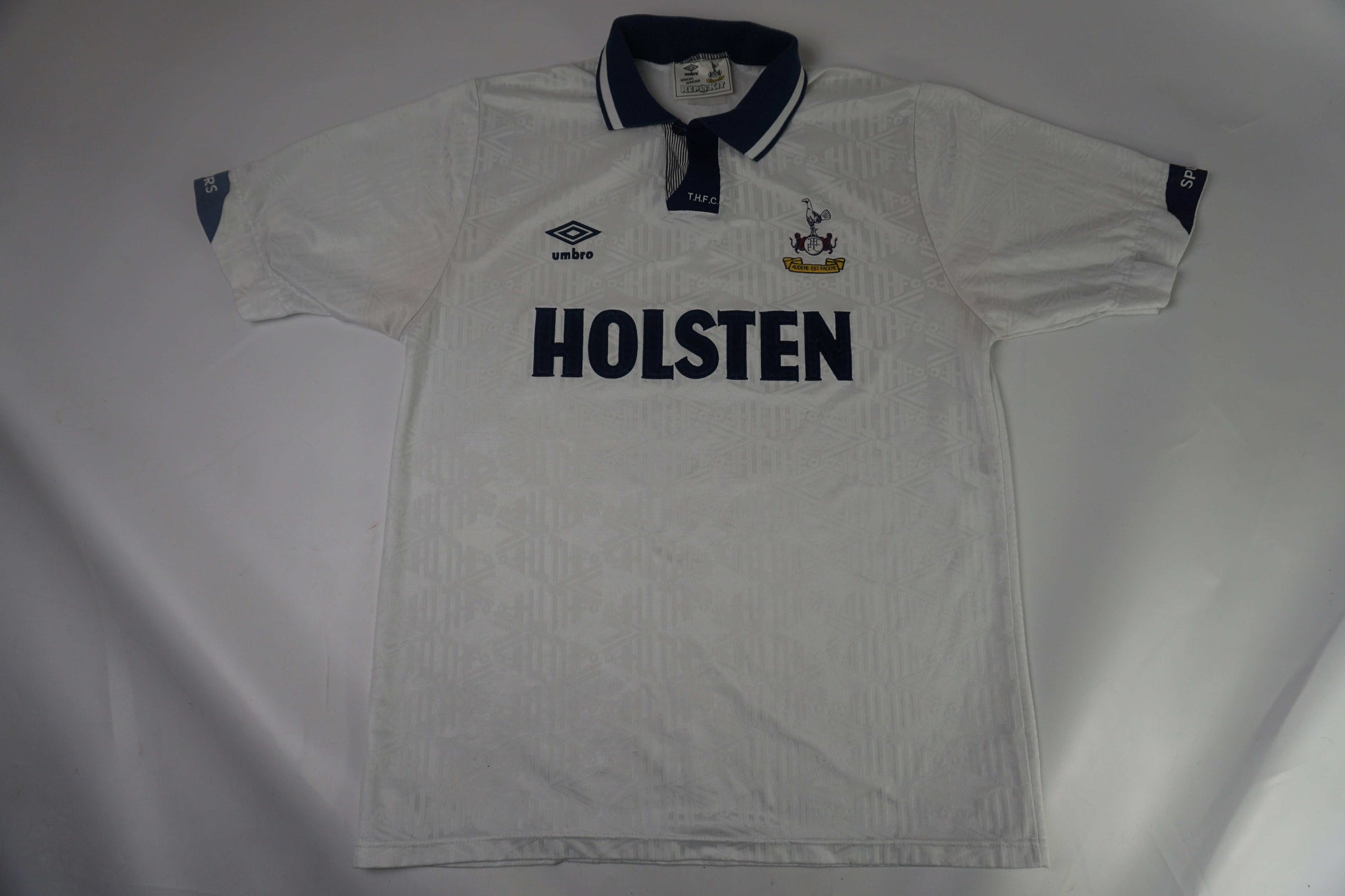 Tottenham Vintage Trikot „Holsten“ White 1991-1993 | LAYZSSHOP | Tottenham Vintage