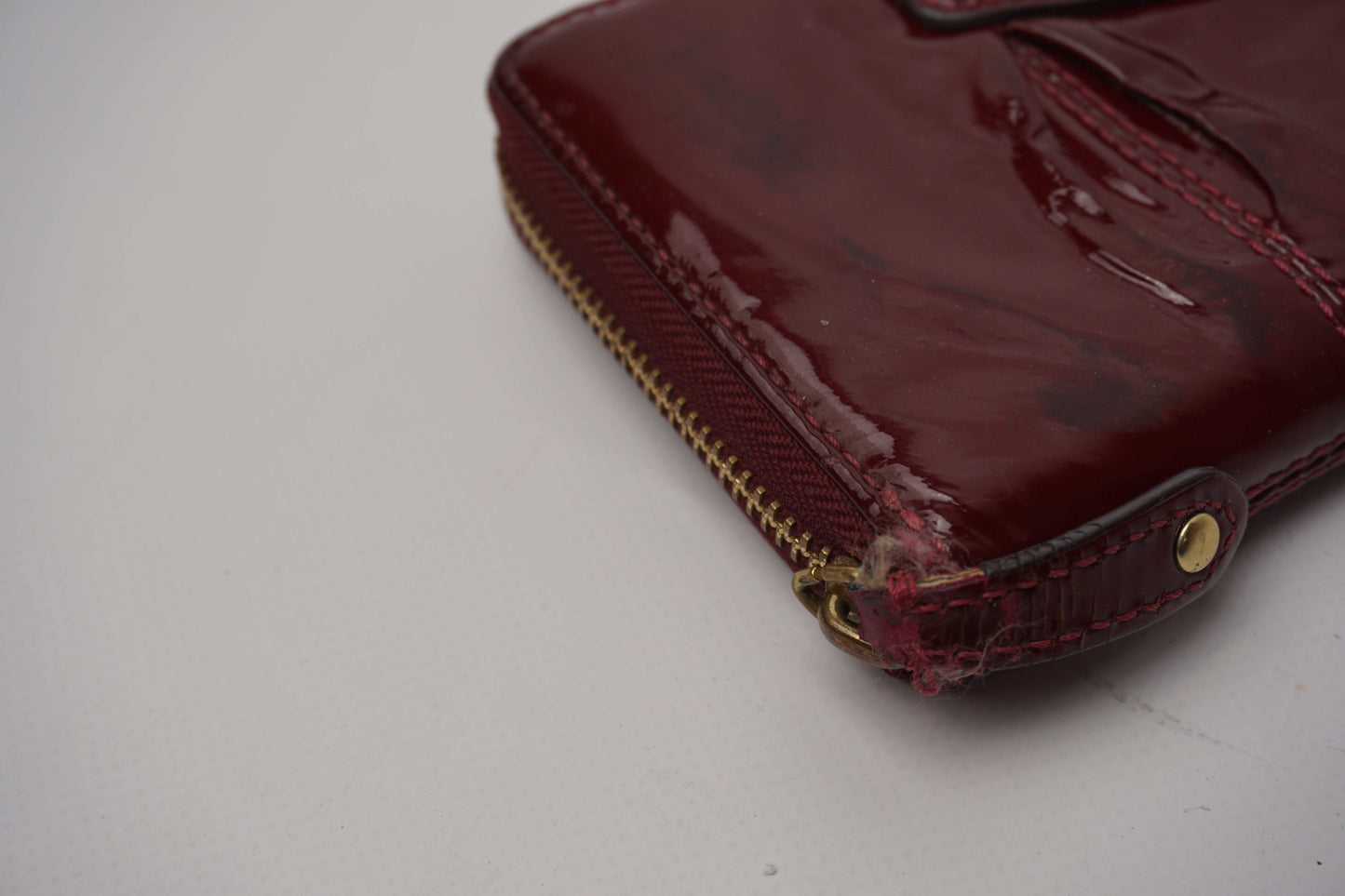 COACH Leather Portemonnaie Red | LAYZSSHOP | Coach Vintage