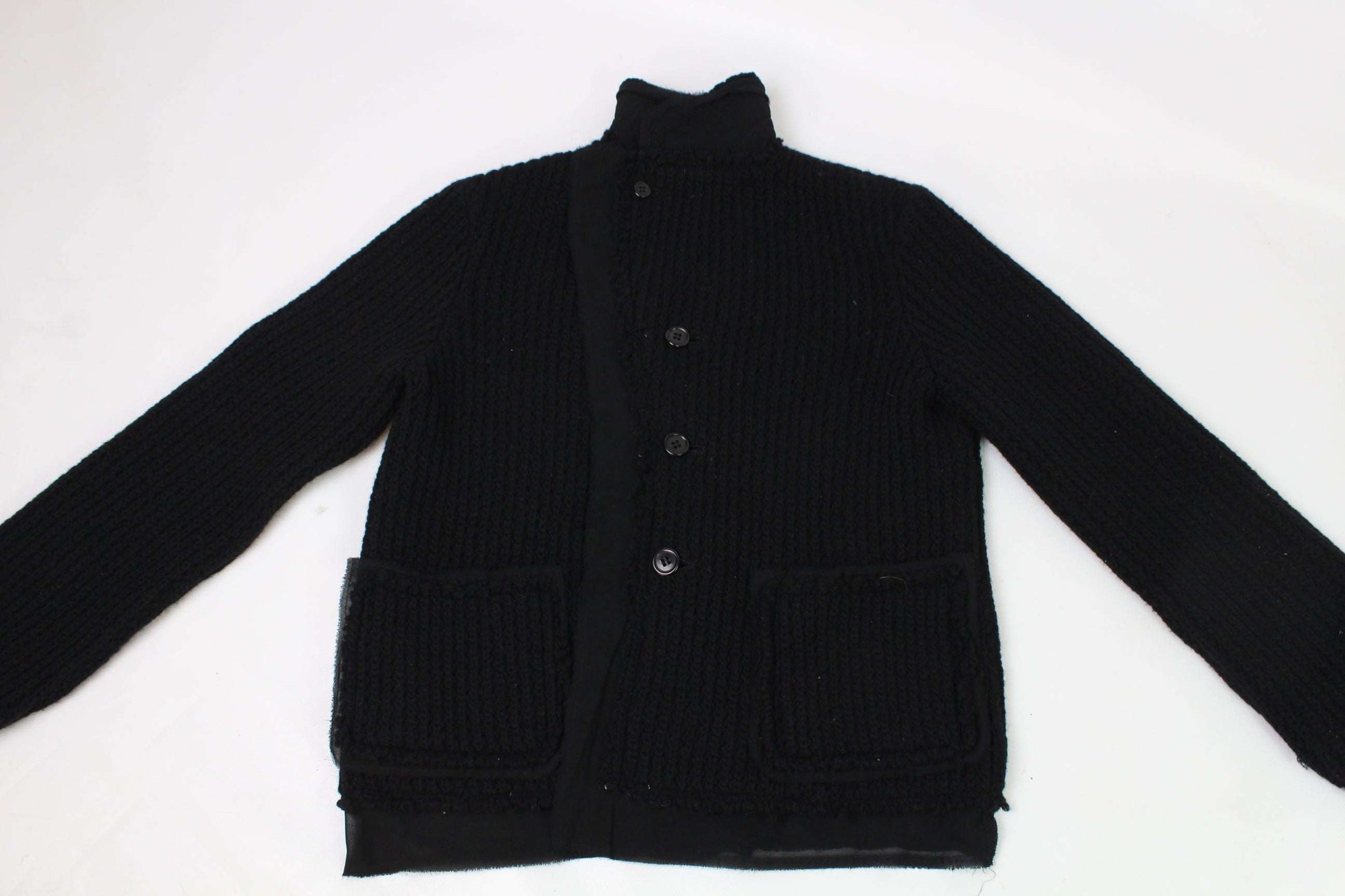 COMME DES GARCONS Tricot Distressed Blazer | LAYZSSHOP | Comme des Garçons Vintage