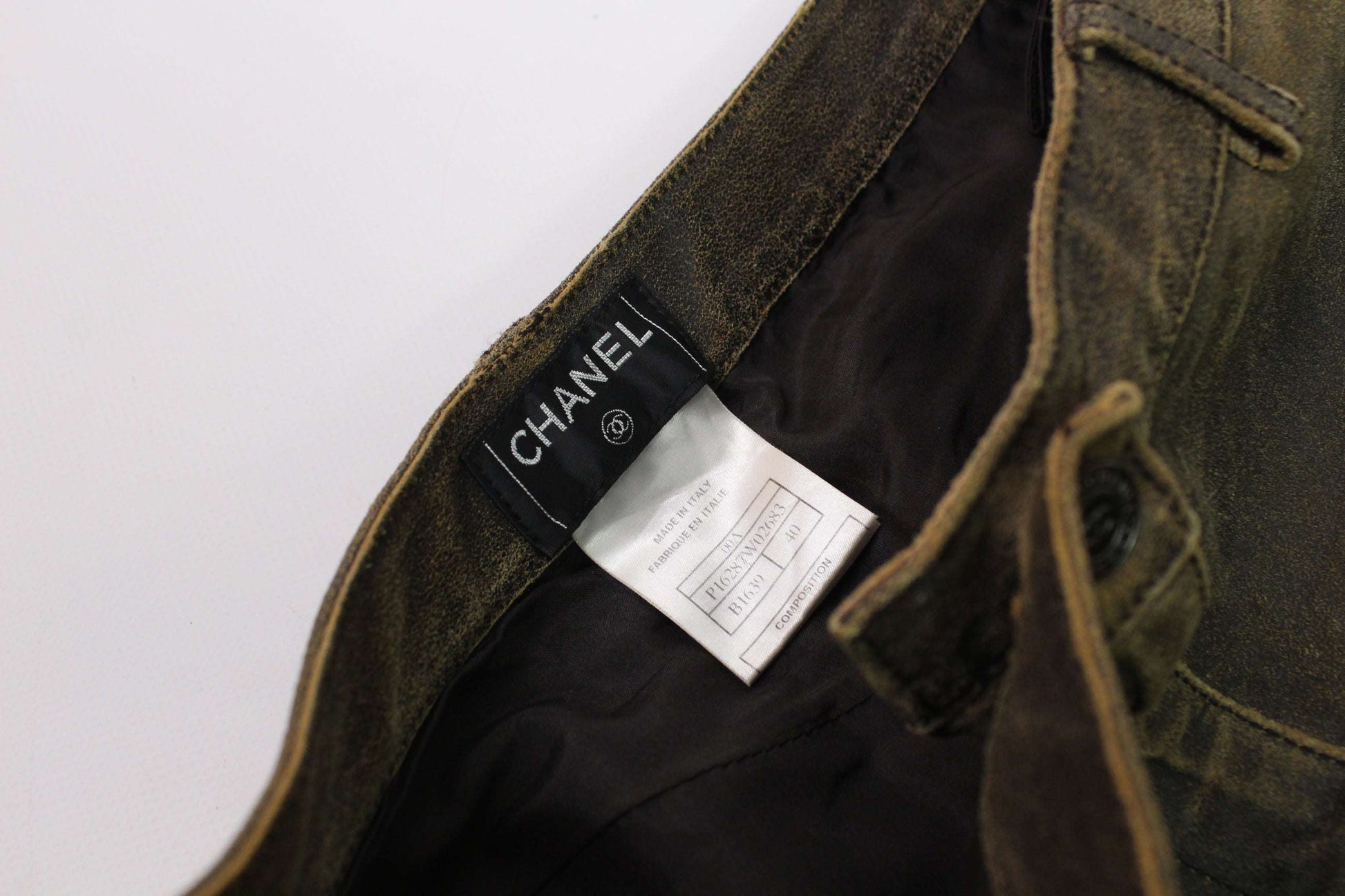 CHANEL Cowboy Pants 2001 | LAYZSSHOP | Chanel Vintage