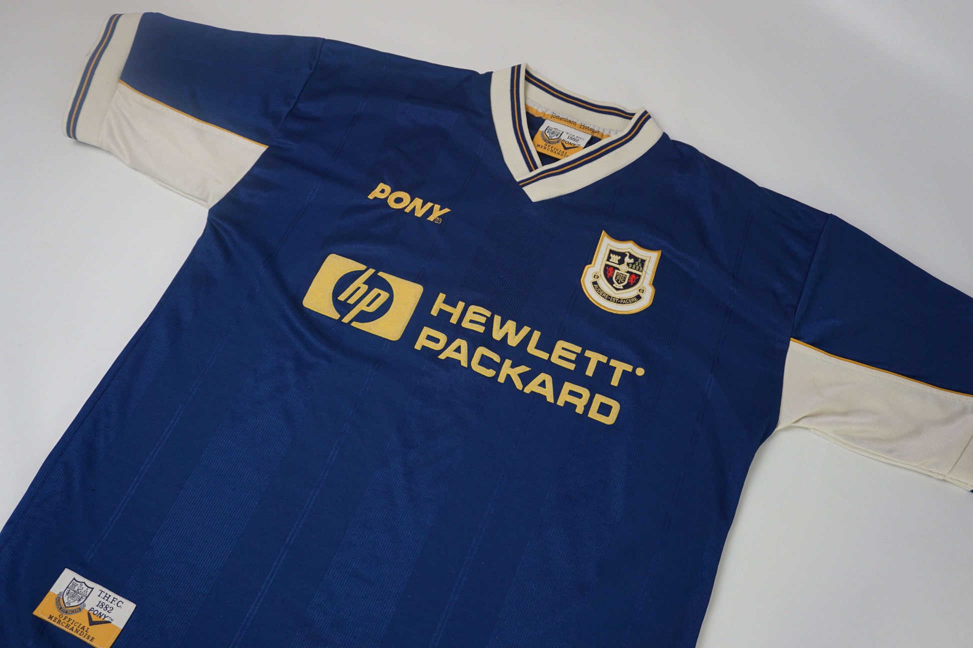 Tottenham Vintage Trikot „HP“ Blue | LAYZSSHOP | Tottenham Vintage