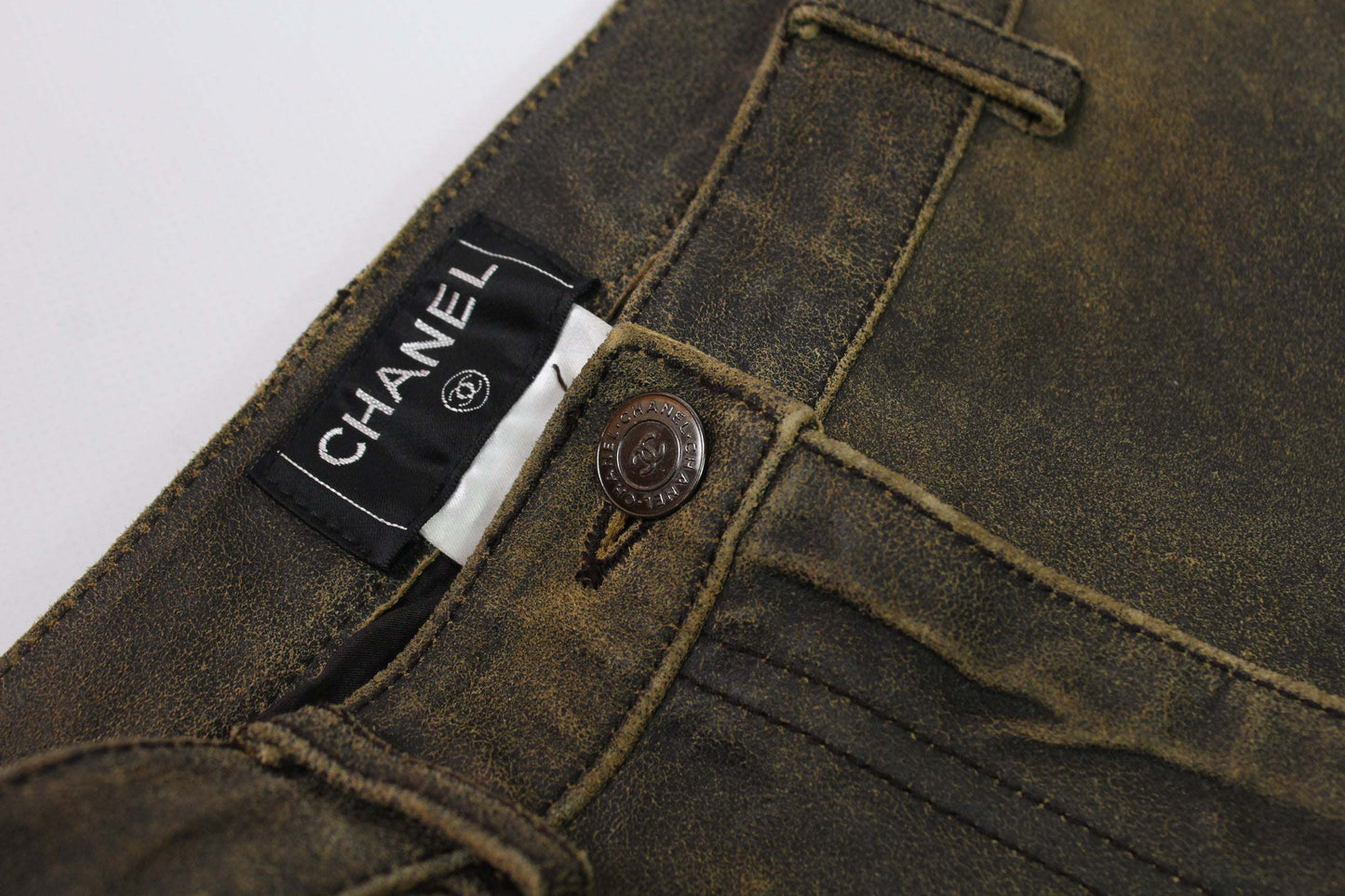 CHANEL Cowboy Pants 2001 | LAYZSSHOP | Chanel Vintage