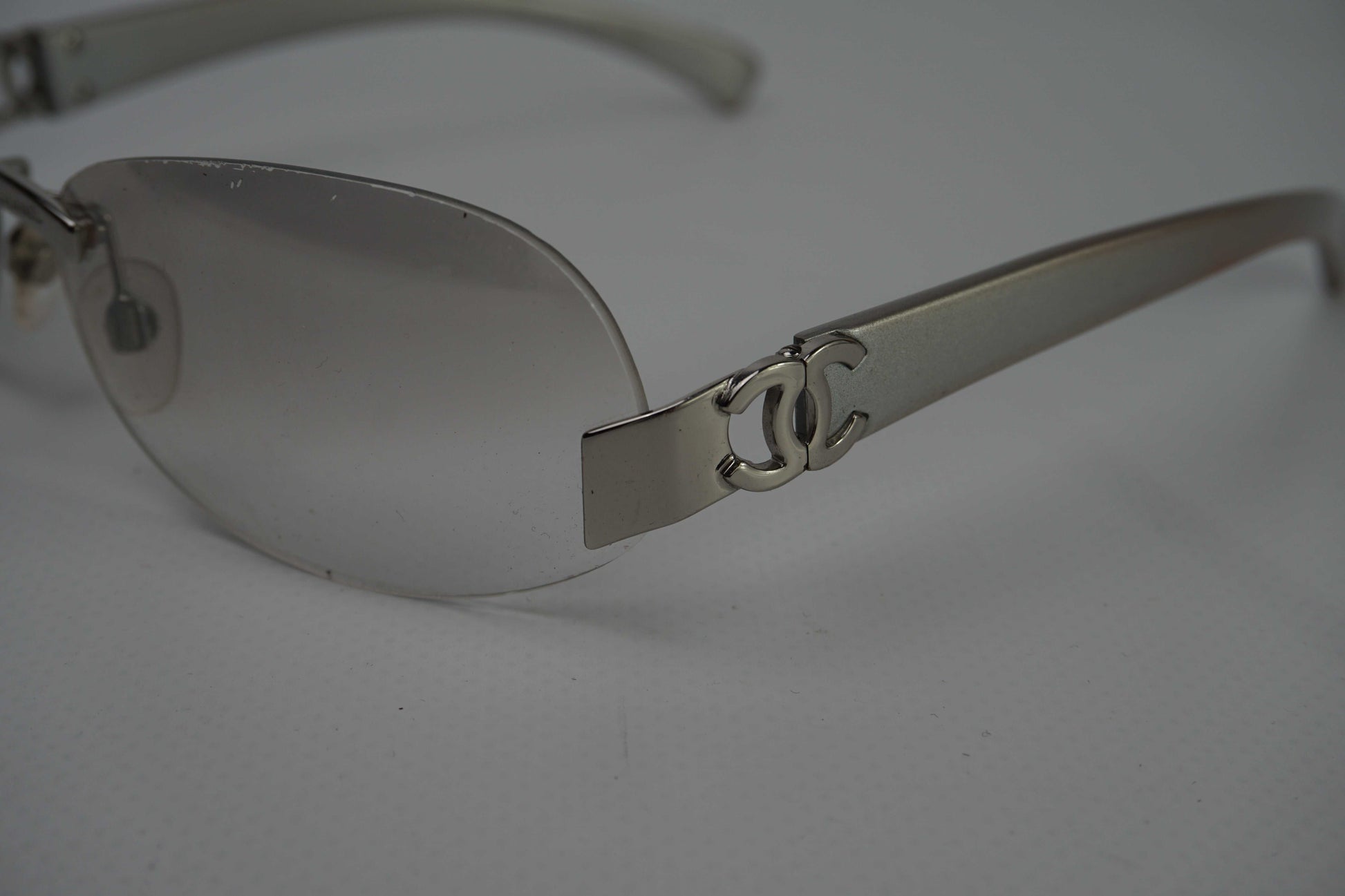 CHANEL Shades Clear | LAYZSSHOP | Chanel Vintage